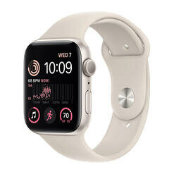 Умные часы Apple Watch Series SE Gen 2 40 мм Aluminium Case GPS, starlight Sport Band Regular