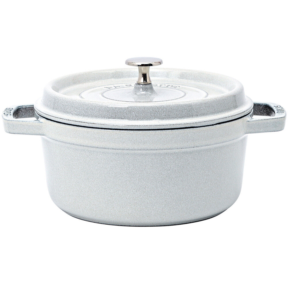 Кокот Staub La Cocotte 2,6л, белый трюфель - фото №7