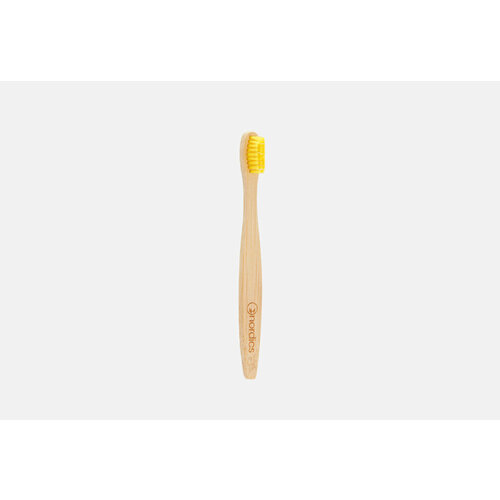 Детская Зубная щетка nordics yellow bristles / количество 1 шт