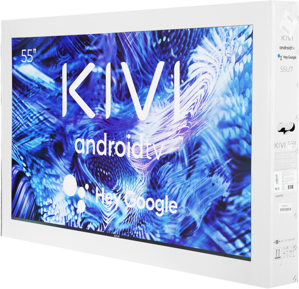 Телевизор Kivi Android TV 55U740NB, 55", LED, 4K Ultra HD, черный - фото №19