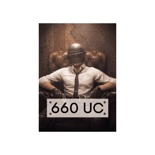 Игровая валютапополнение PUBG Mobile 660 UC 1100₽