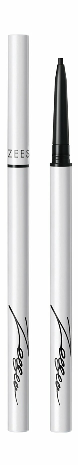 ZEESEA Карандаш для век ультратонкий Paint Color Slim Eyeliner, 0,05 г, X01 Черный