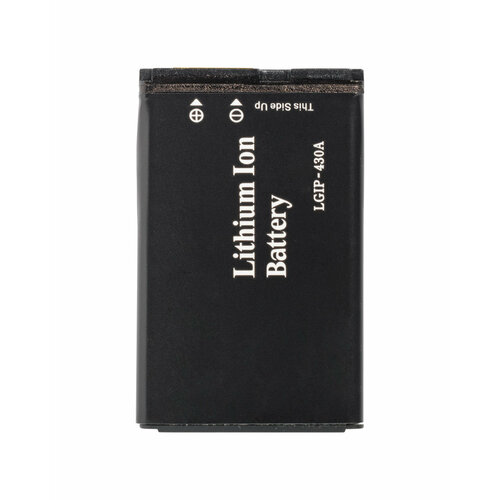 Аккумулятор LGIP-430A для телефона LG KP105, KP100 / KU380, LGIP-530A, LGIP-431A корпус lg kp105 kp106 серебро с клавиатурой