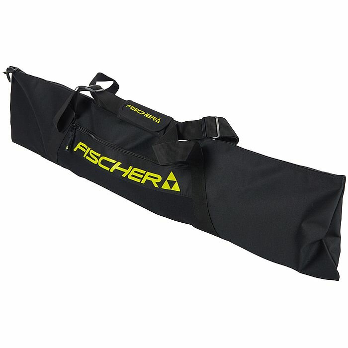 Чехол для лыжероллеров FISCHER Rollerski Bag на 1 пару (черный/желтый) (104)