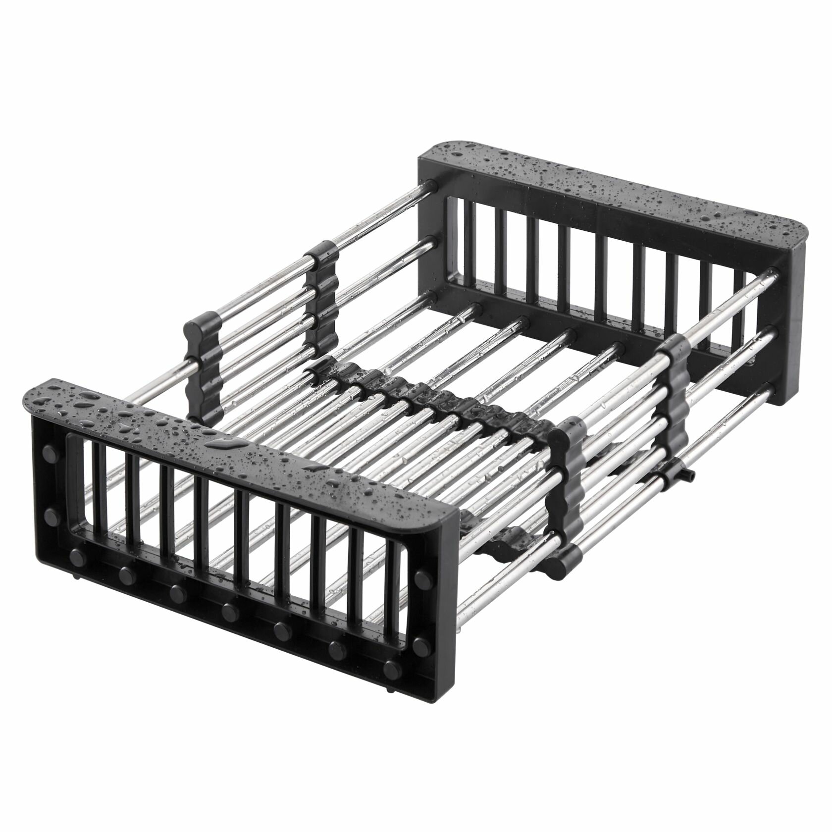 фото Сушилка для посуды, коландер универсальный раздвижной