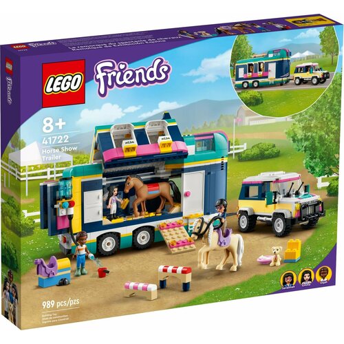 Конструктор LEGO Лего 41722 Трейлер для лошадей конструктор lego friends соревнования по конкуру