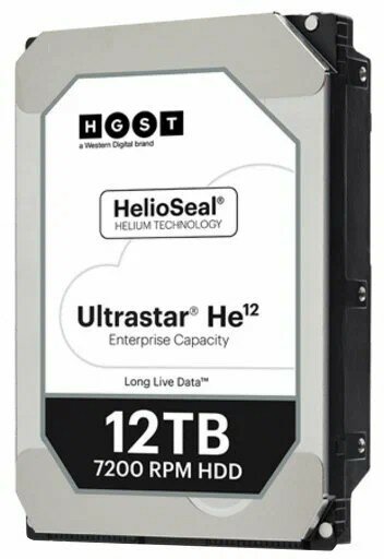 HDD диск Western Digital Ultrastar DC HC520 12tb SAS 7200rpm, 256mb HUH721212AL5200