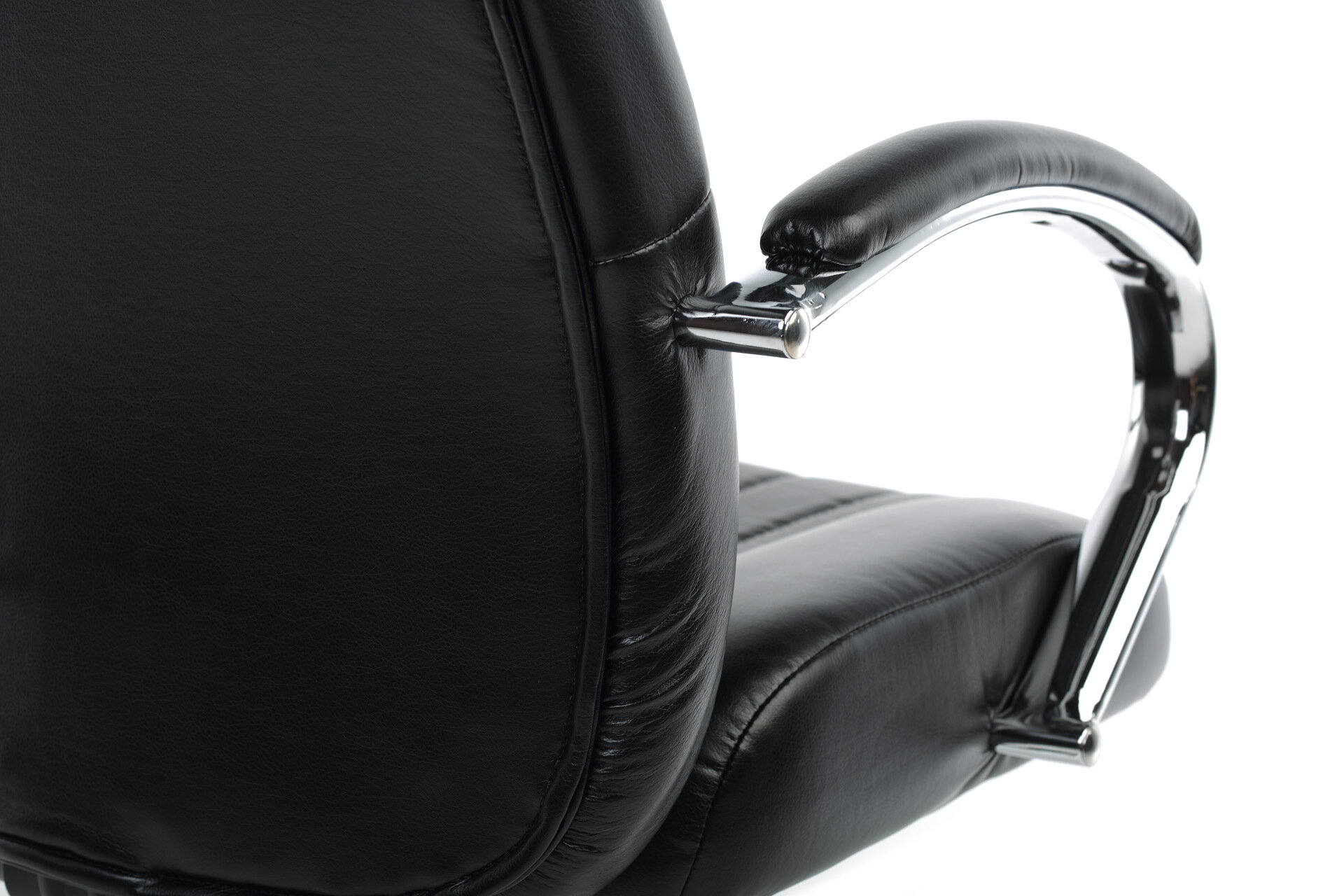 Кресло руководителя БЮРОКРАТ T-898SL, на колесиках, искусственная кожа [t-898sl/black] - фото №16