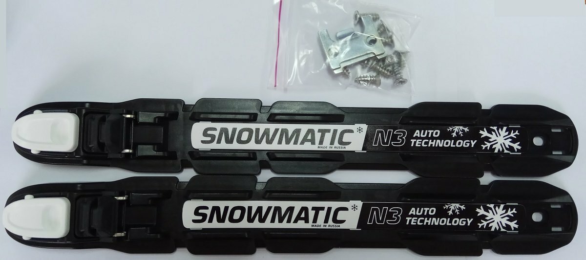 Snowmatic Крепление NNN SNOWMATIC Auto Universal (XS до 36 р. черный)