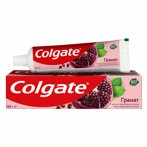 Зубная паста 100 мл COLGATE Гранат, уход и укрепление эмали, 6920354826597 упаковка 4 шт.