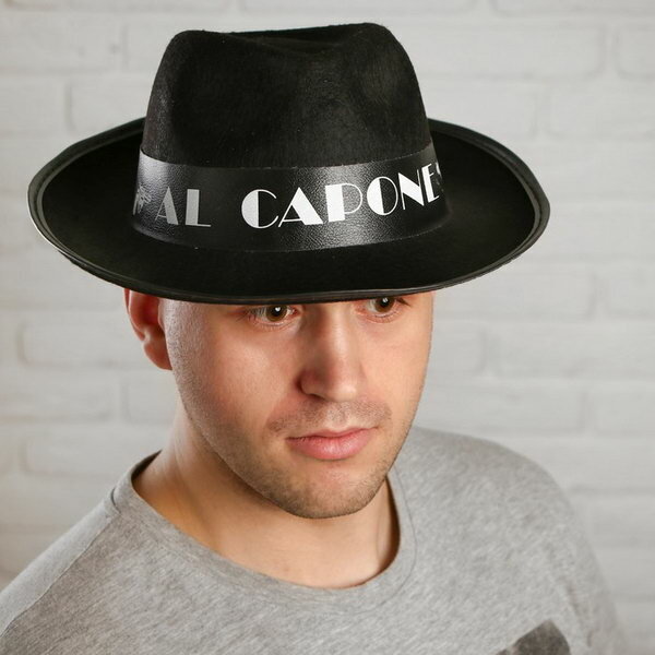 Карнавальная шляпа "Аль Капоне"