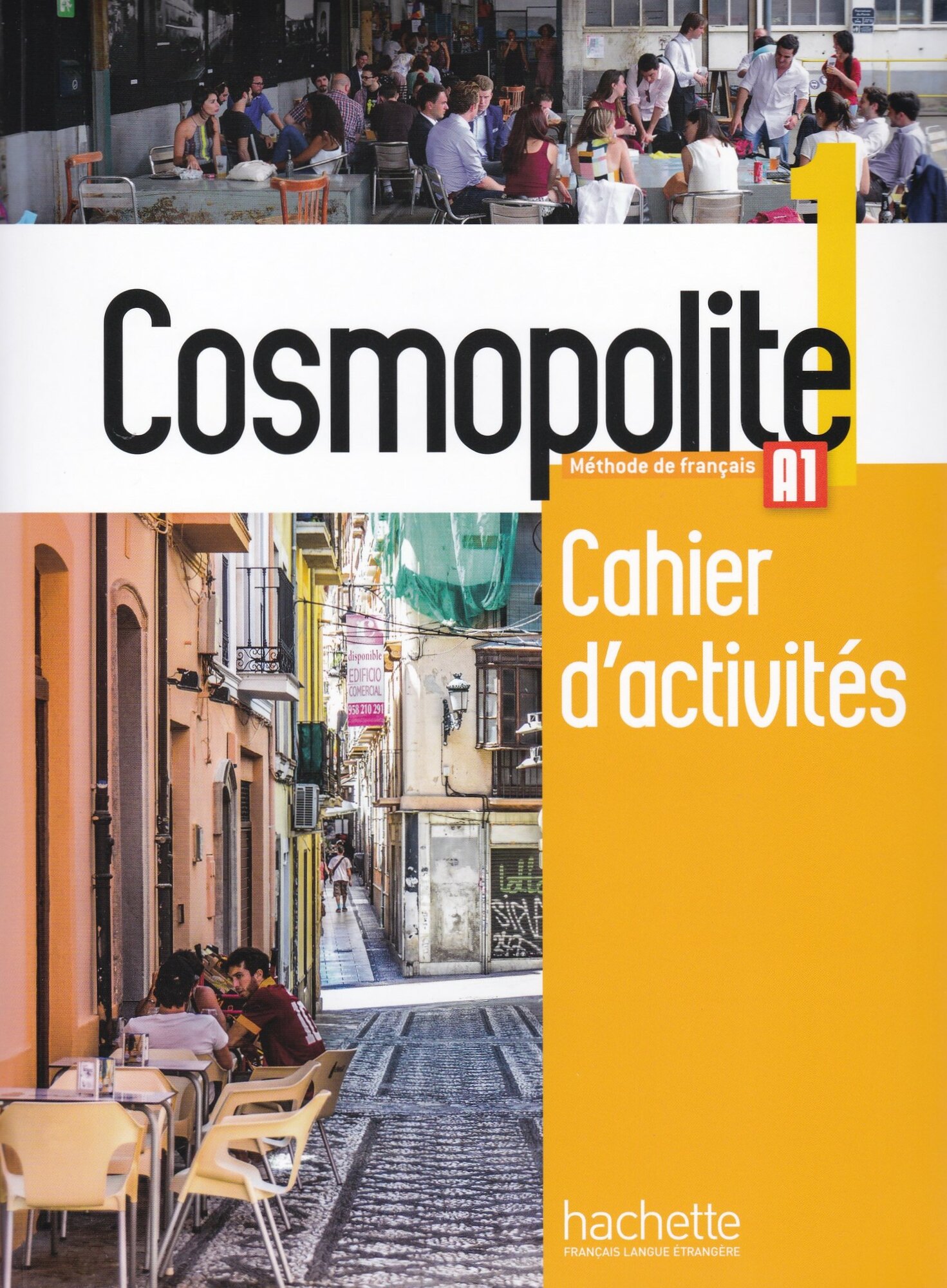 Cosmopolite 1 Pack Cahier + Version numerique, рабочая тетрадь по французскому языку для студентов и взрослых