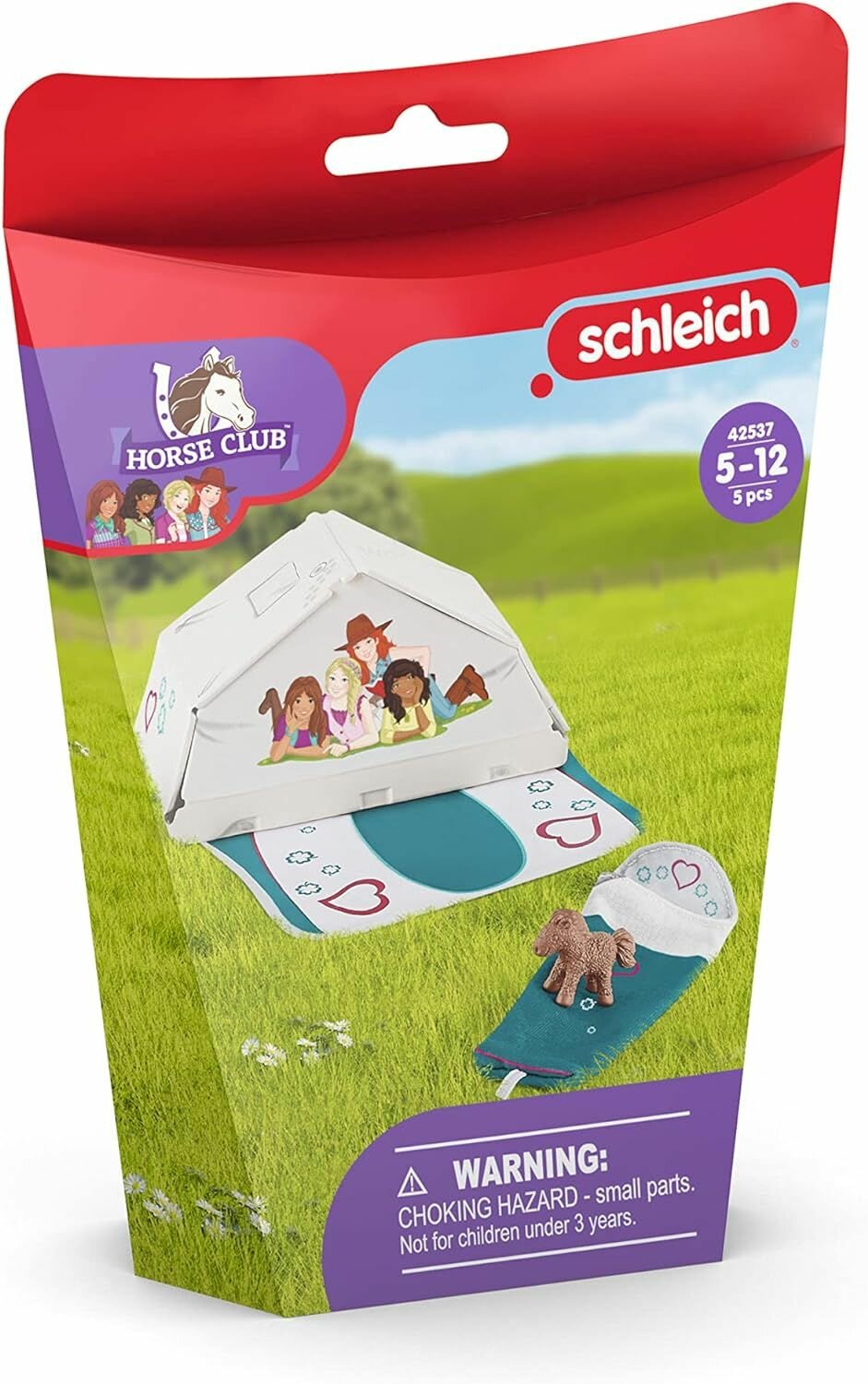 Игровой набор "Аксессуары для кемпинга" Schleich Horse Club/ для детей от 5 лет/ Шляйх 42537