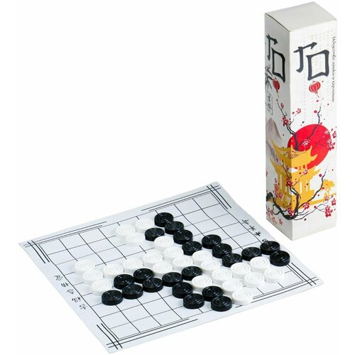 фото Настольная стратегическая игра "го" на логику, китайские шашки, размер поля 31 х 31 см задира-плюс