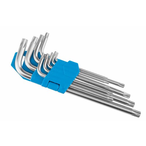 Набор ключей KENLI Torx KL-9705T в клипсе VELOSALE (item:010)