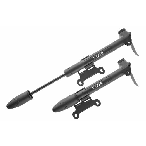 Насос велосипедный M21-02 ручной пластиковый чёрный 454₽