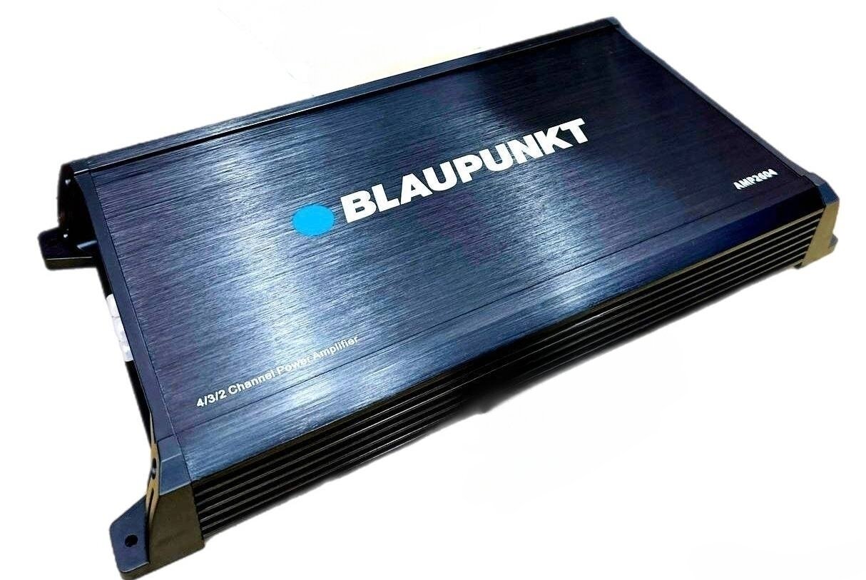 Усилитель звука BLAUPUNKT 4 канальный для сабвуфера для колонок