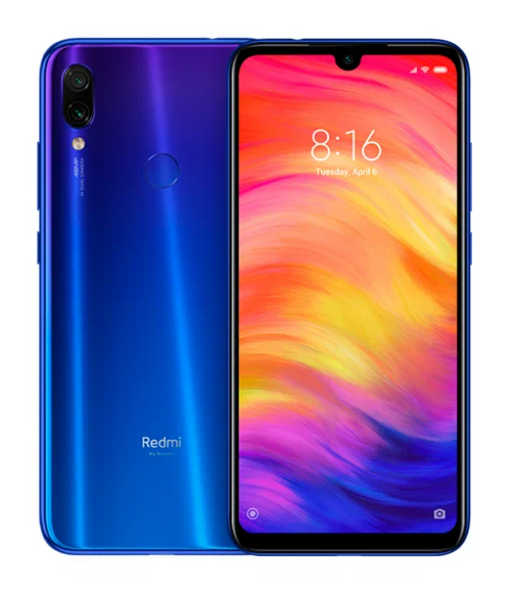 Смартфон Xiaomi Redmi Note 7 4/128 ГБ Global, 2 SIM, нептуновый синий