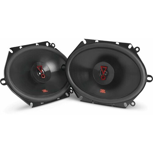 Колонки автомобильные JBL Stage3 8627 без решетки 250Вт 93дБ 3Ом 15x20см 6x8дюйм ком2кол коаксиальные двухполосные 6989₽