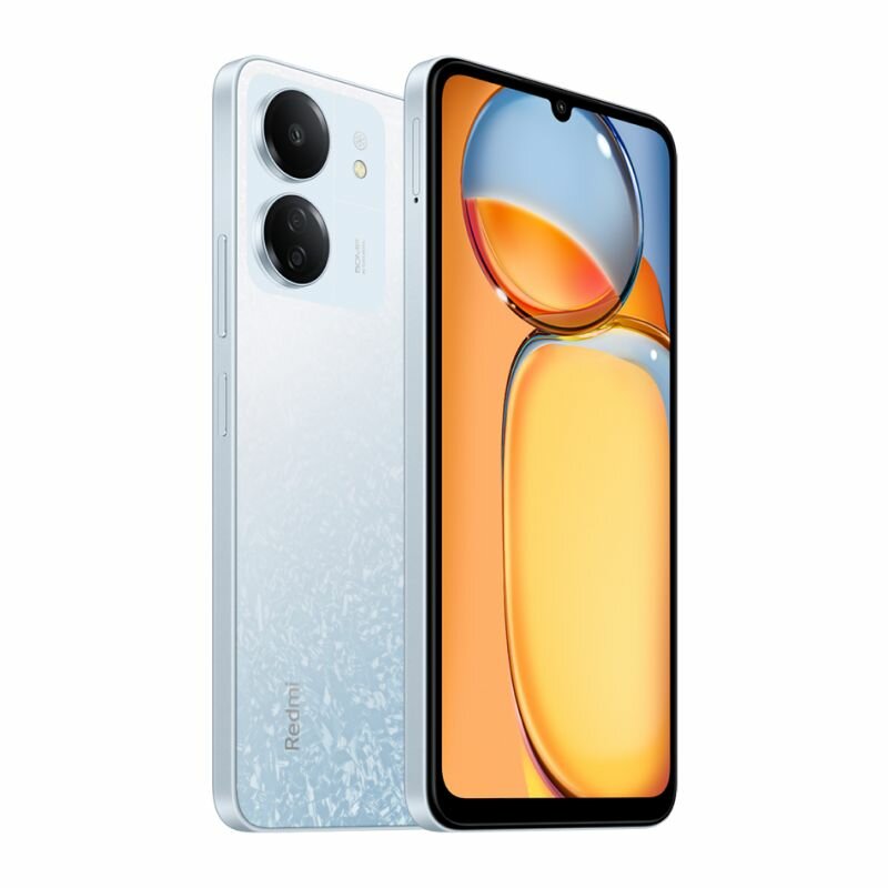Смартфон Xiaomi Redmi 13C 4/128 ГБ RU, 2 nano SIM, ледниковый белый