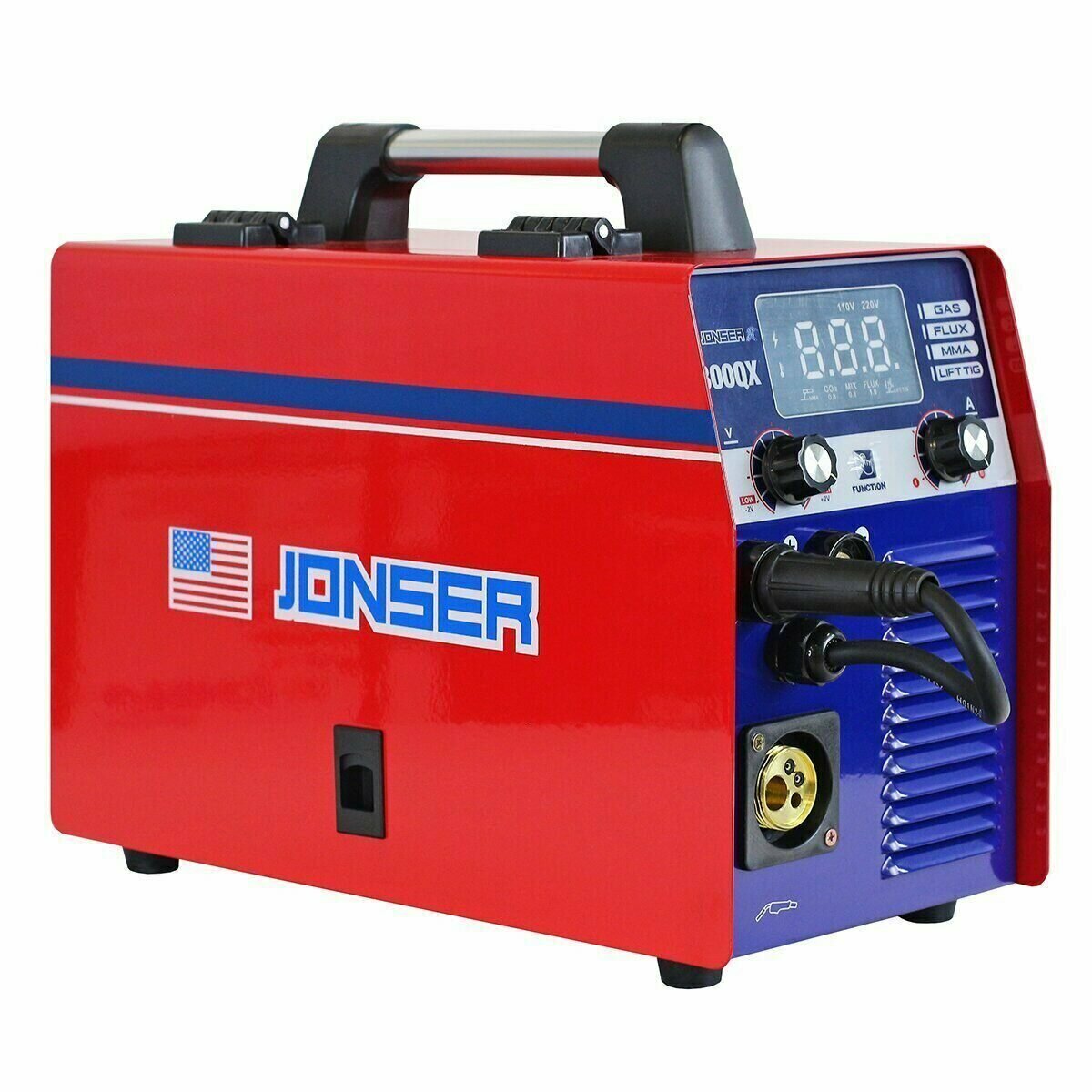 Сварочный аппарат инверторного типа Jonser 300 QX, TIG, MMA, MIG/MAG — фото 1