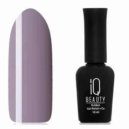 IQ Beauty, гель-лак каучуковый Grey granite, 030, 10 мл