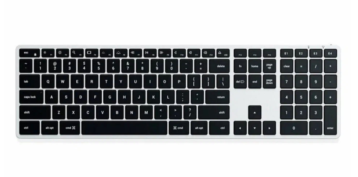 Клавиатура Satechi ST-BTSX3M-RU Bluetooth Keyboard-RU (Russian) - фото №16