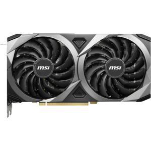 фото Видеокарта MSI GeForce RTX 3060 Ti Ventus 2X 8GD6X OC Pci-E / GeForce RTX 3060 Ti Ventus 2X 8GD6X OC / Hdmi / DP*3 / Dual FAN / EP8*2 / ATX / OC / 8G G6X