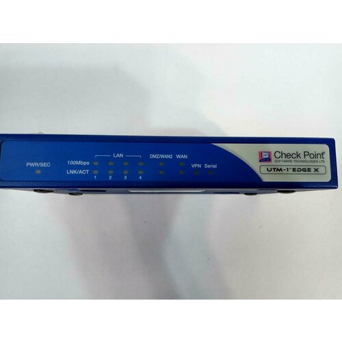Сетевой экран маршрутизатор Check Point UTM-1 EDGE X SBX-166LHGE-5 3650₽
