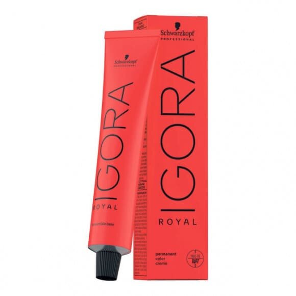 Schwarzkopf Professional Igora Royal - Шварцкопф Игора Роял Стойкая крем-краска для волос, 60 мл - Роял 5-4 Светлый коричневый бежевый