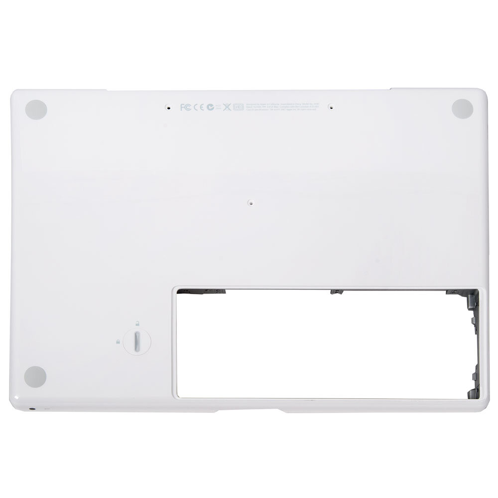 Нижняя крышка корпуса для MacBook 13" A1181, Mid 2006 - Mid 2007, White (Белый)