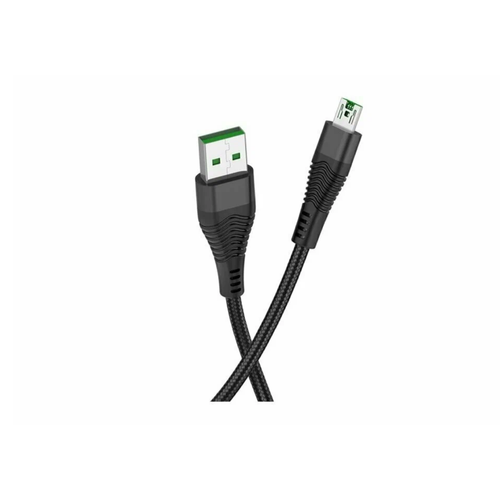 Кабель HOCO U53 Micro USB 4A черный кабель usb hoco u53 4a flash usb microusb 4а 1 2 м черный