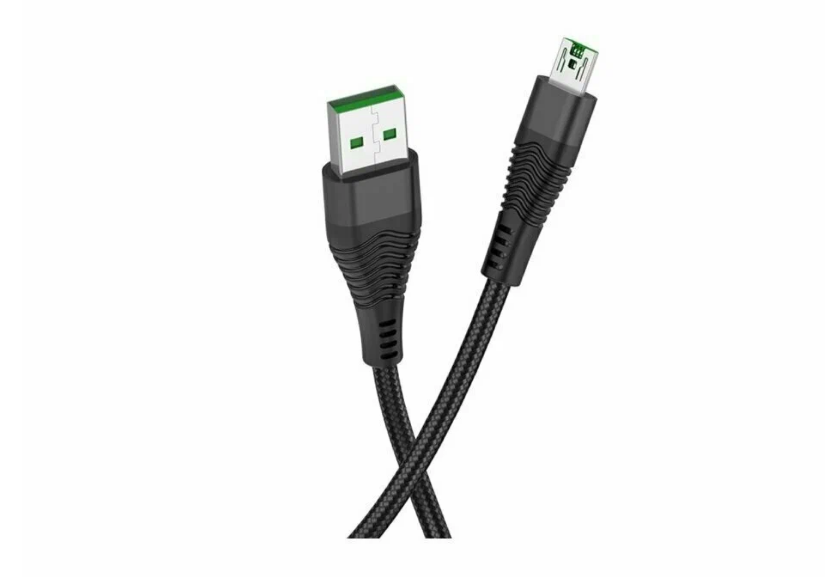 Кабель HOCO U53 Micro USB 4A черный