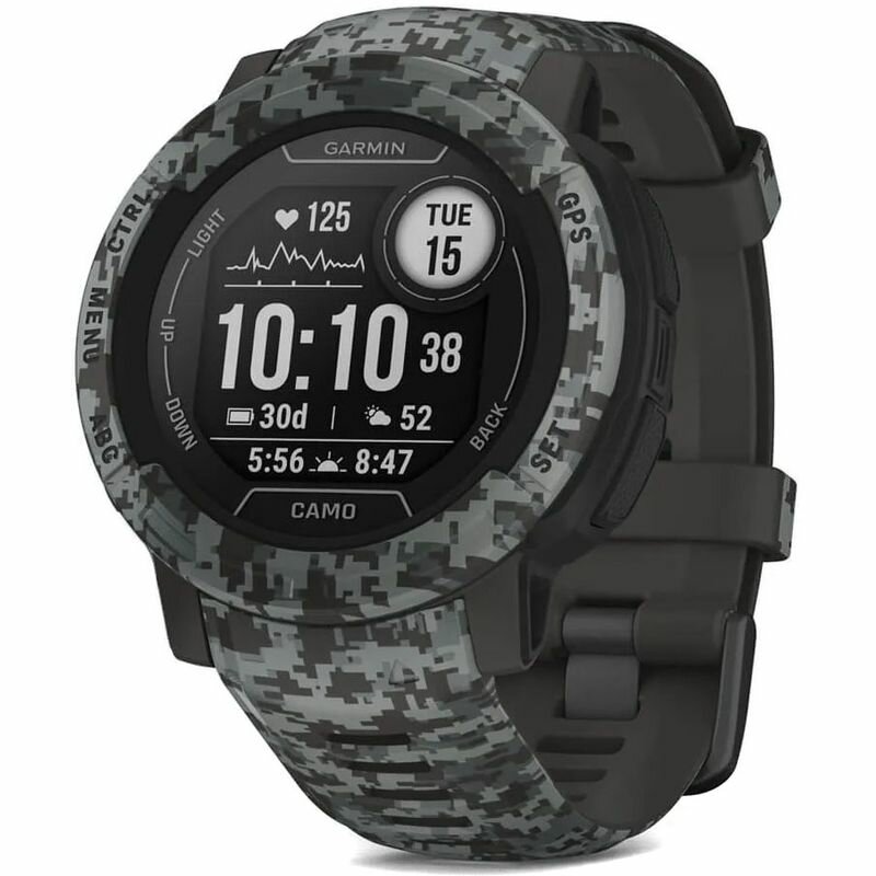 Умные часы Garmin Instinct 2 Camo 45mm Graphite