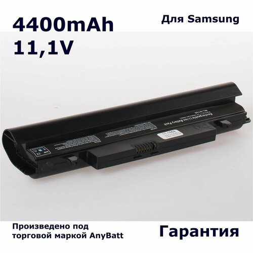 Аккумулятор AnyBatt 4400mAh, для AA-PB2VC6B AA-PL2VC6B AA-PL2VC6W CS-SNC143NB аккумулятор для ноутбука samsung aa pl2vc6b 5200 mah 11 1v