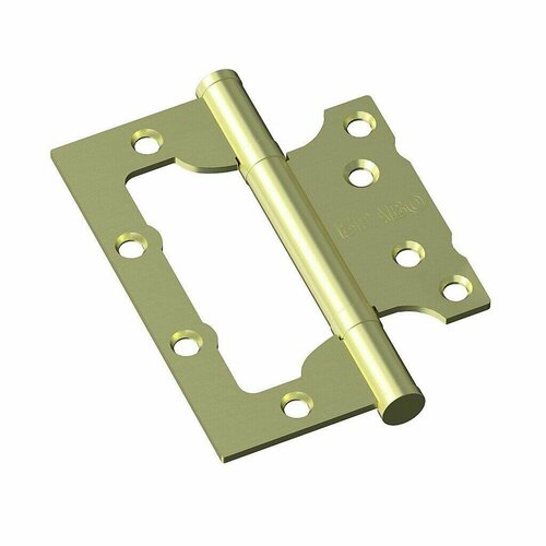 Петля дверная Bravo F-4-2BB 1007525 без врезки цвет SG МатЗолото 480₽