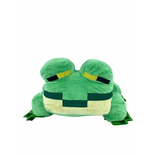 Мягкая игрушка Лягушка Minecraft Frog 24 см зеленая мягкая игрушка minecraft baby mooshroom коричневый 18 см