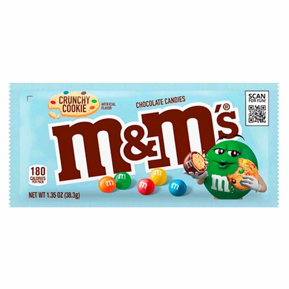 Шоколадное драже M&M's Crunchy Cookie 38,3 гр.