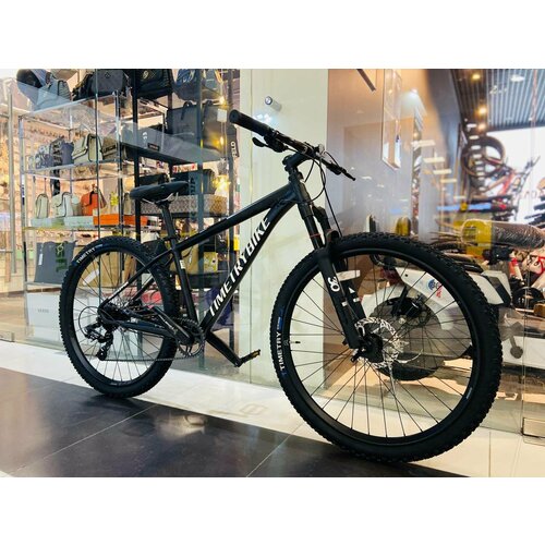 Велосипед горный скоростной TimeTry ТТ325 8s 275 дюймов взрослый мужской и женский для прогулки скоростной спортивный велик черный 3799000₽