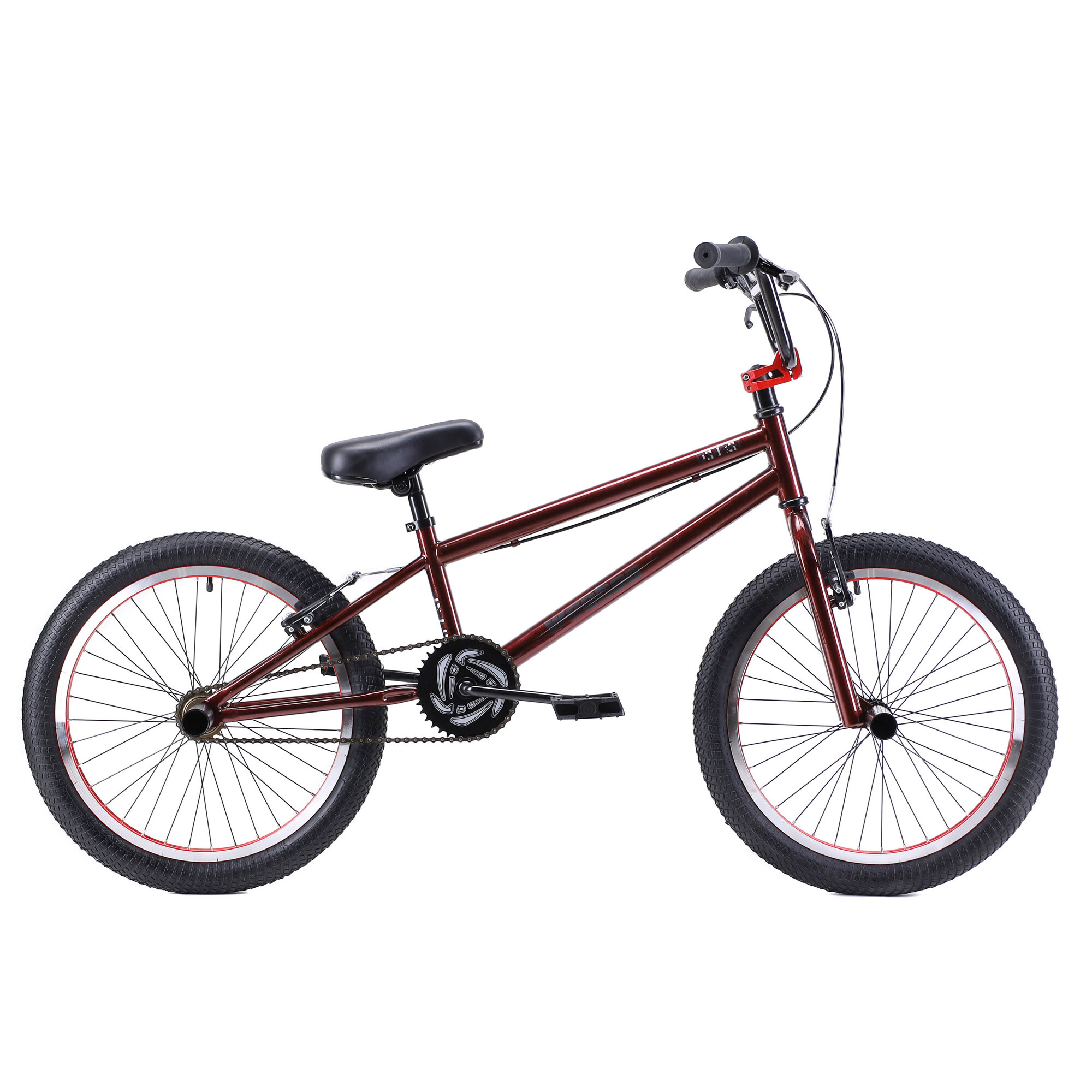 BMX 20" дюймов COMIRON BIG WOOHOO. Велосипед Трюковый. Цвет OPALE RED