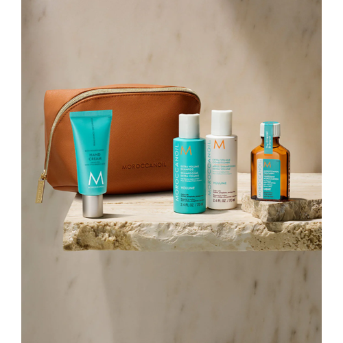 фото Дорожный набор для объема moroccanoil volume