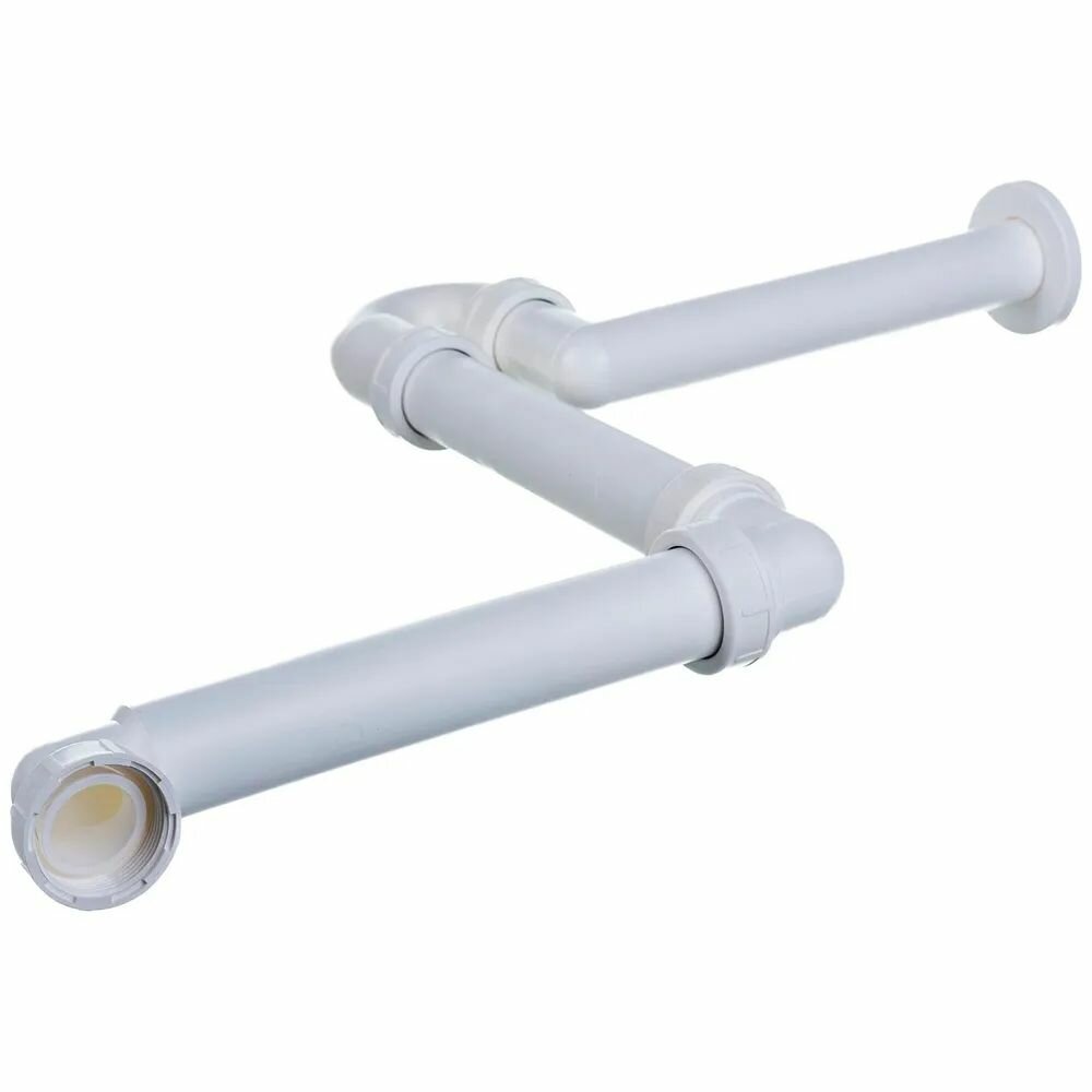 Сифон AlcaPlast A434 для умывальника экономящий пространство — фото 1