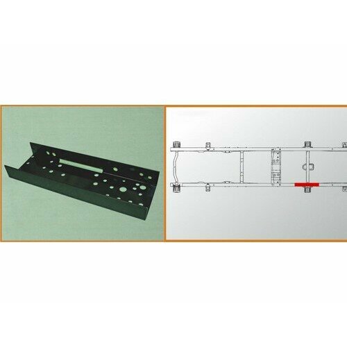 АЗГ-Деталь Усилитель рамы 3302 3 кронштейна рессоры левый 4мм 3119₽