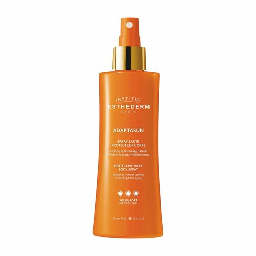 INSTITUT ESTHEDERM Спрей-молочко для тела при сильном солнце Adaptasun Protective Milky Body Spray Strong Sun молочко для тела institut esthederm sculpt system 400 мл