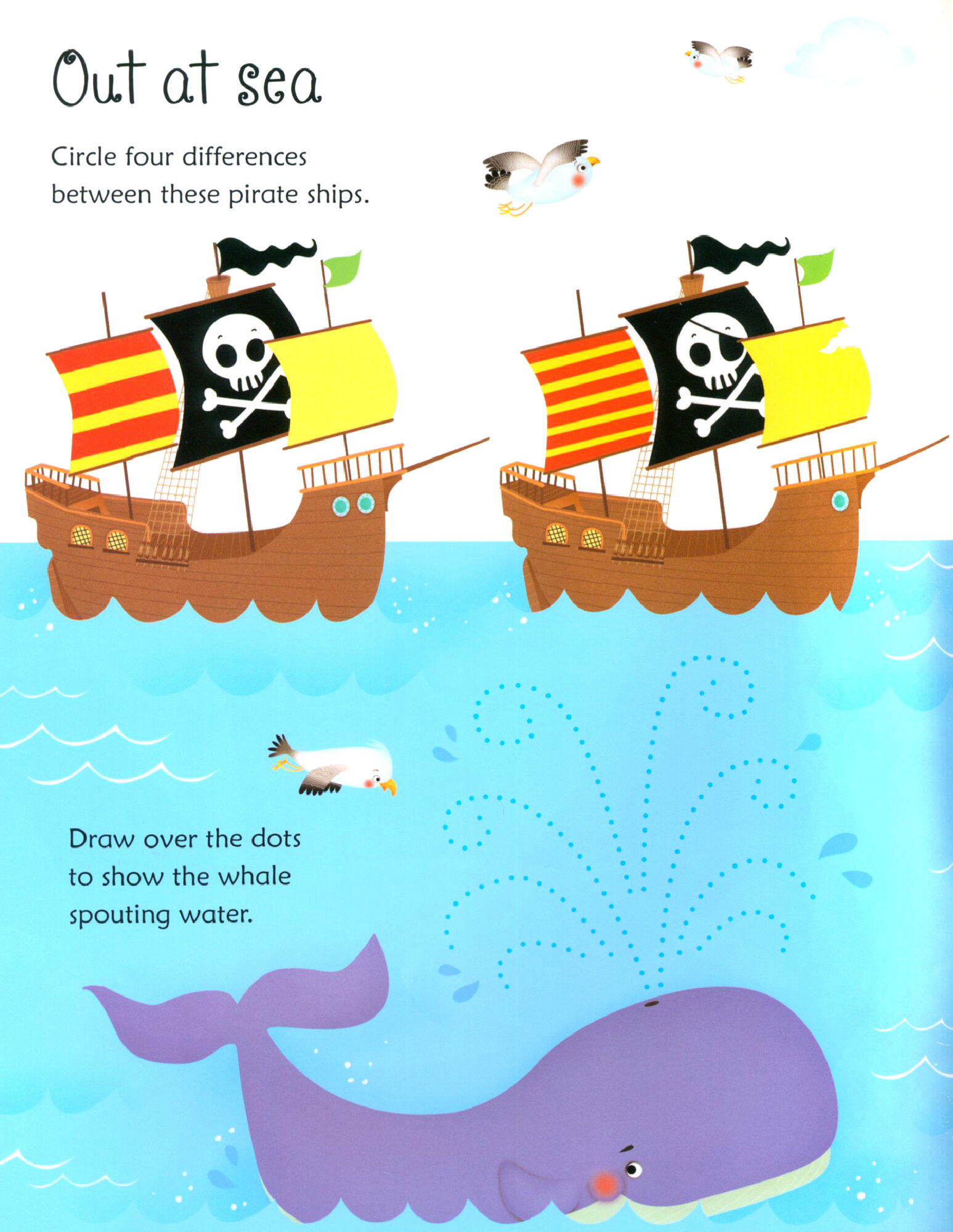 Wipe-Clean Pirate Activities (Robson Kirsteen) - фото №4