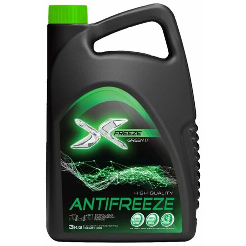 Охлаждающая Жидкость Green X-Freeze 3 кг