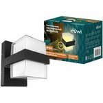 Уличный настенный светильник Duwi NUOVO LED 6Вт, ABS пластик, 3000К, IP 54, черный, 24780 1, - изображение