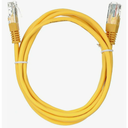 Патчкорд UTP5E 15 метра желтый 99₽