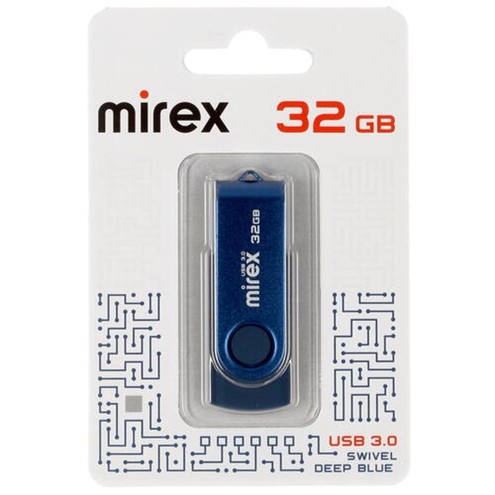 Память USB Flash 32 ГБ Mirex SWIVEL [13600-FM3BSL32]