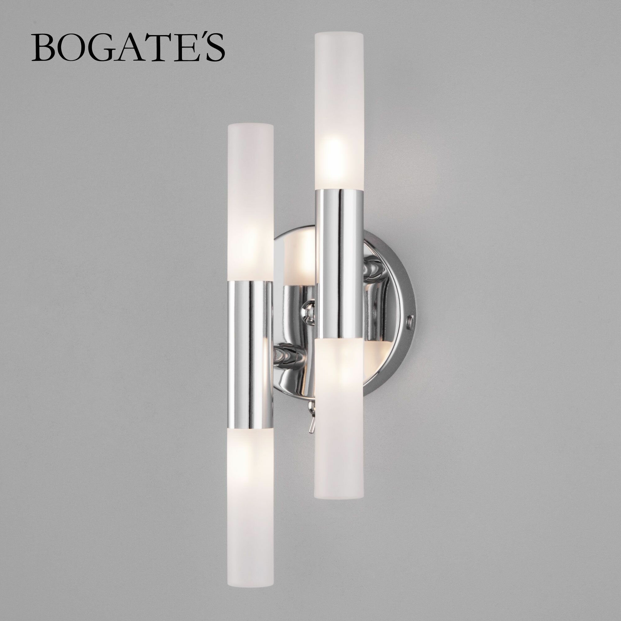Бра / Настенный светильник Bogate's Bastone 346/4, цвет хром